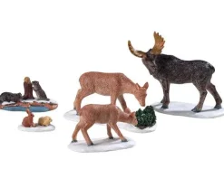 92771 - Wild Animals, Set Of 5 - Lemax Figurines