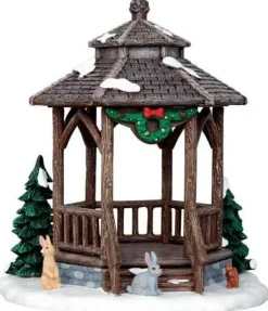 43084 - Winter Gazebo - Lemax Christmas Village Table Pieces