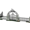14857 - Witch Gate, Set Of 5 - Lemax Spooky Town Halloween Village Accessories