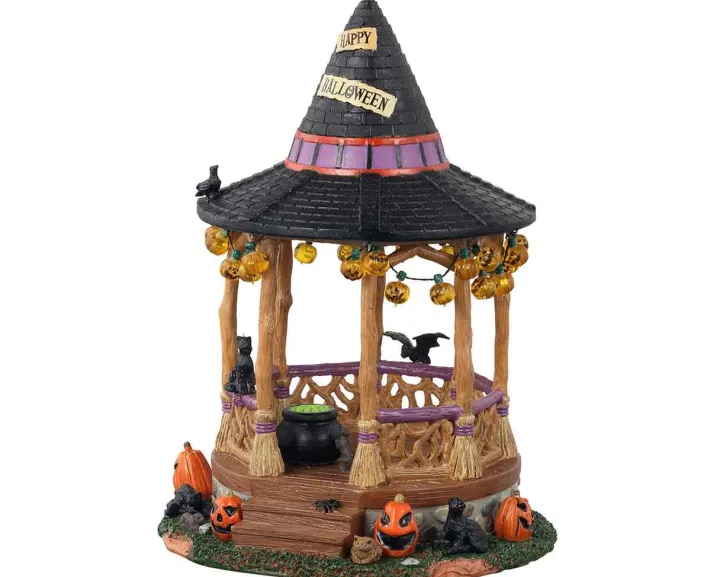 13553 - Witch Gazebo - Lemax Spooky Town Accessories