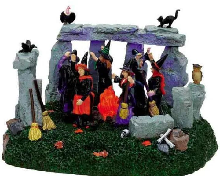 74596 - Witches' Coven - Lemax Spooky Town Halloween Village Accessories