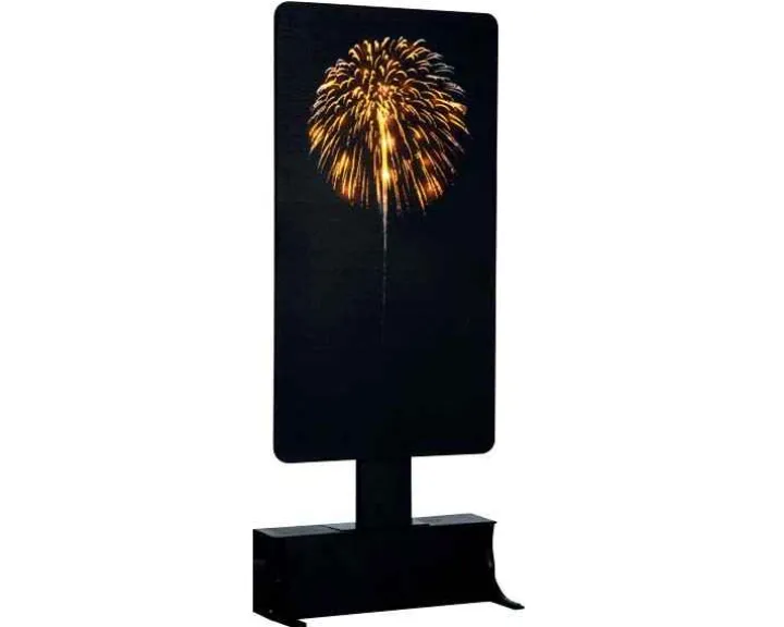 64079 - Yellow Fireworks, Battery-Operated (4.5 Volts) - Lemax Landscape