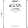 Blank Pages Specialty Border (20 Pages)
