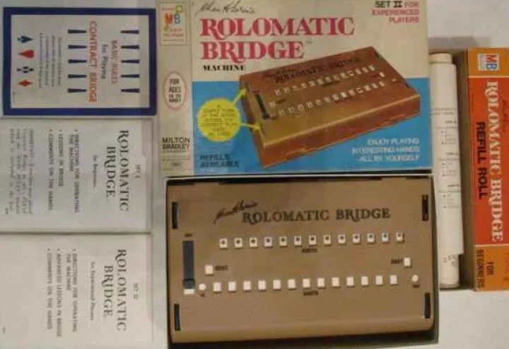 Charles Goren's Rolomatic Bridge Machine - Milton Bradley