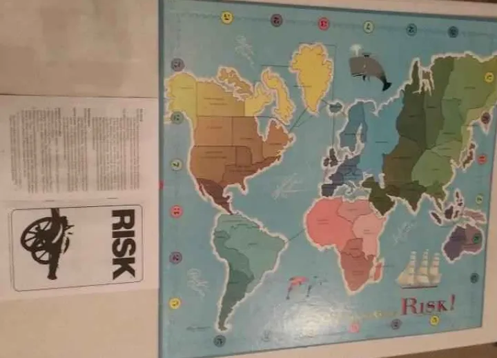 Risk - 1968 Edition With Wooden Armies - Parker Brothers